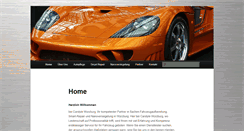 Desktop Screenshot of carstyle-wuerzburg.de